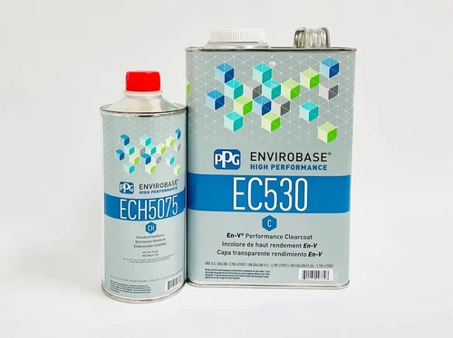 Ec530 Ppg Envirobase 1 Gal Clearcoat 1 Qt Ech5075 Hardener FREE SHIPPING - product listing photo
