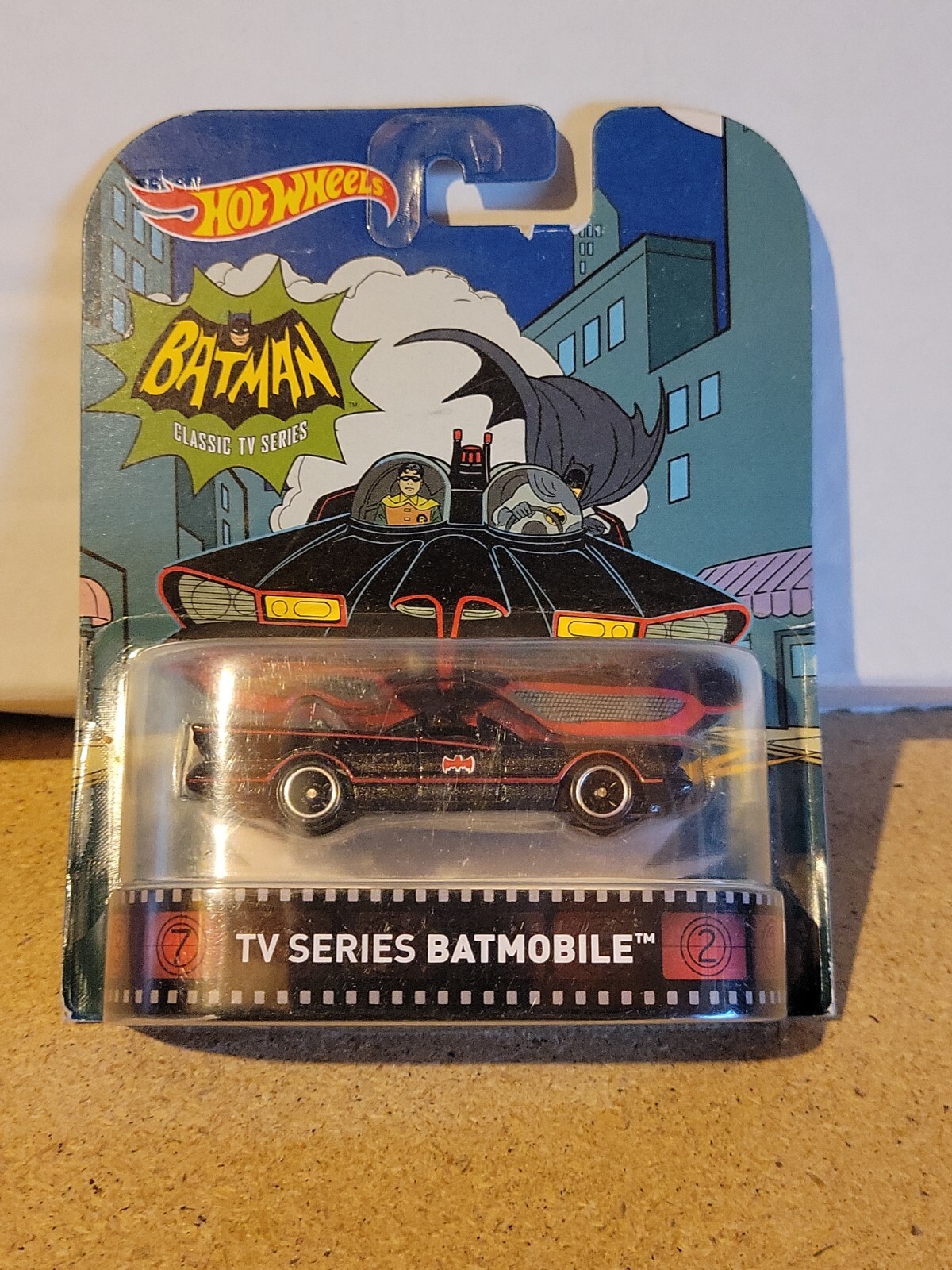 1/64 HOT WHEELS ENTERTAINMENT REAL RIDERS BATMAN TV SERIES 1966 ...