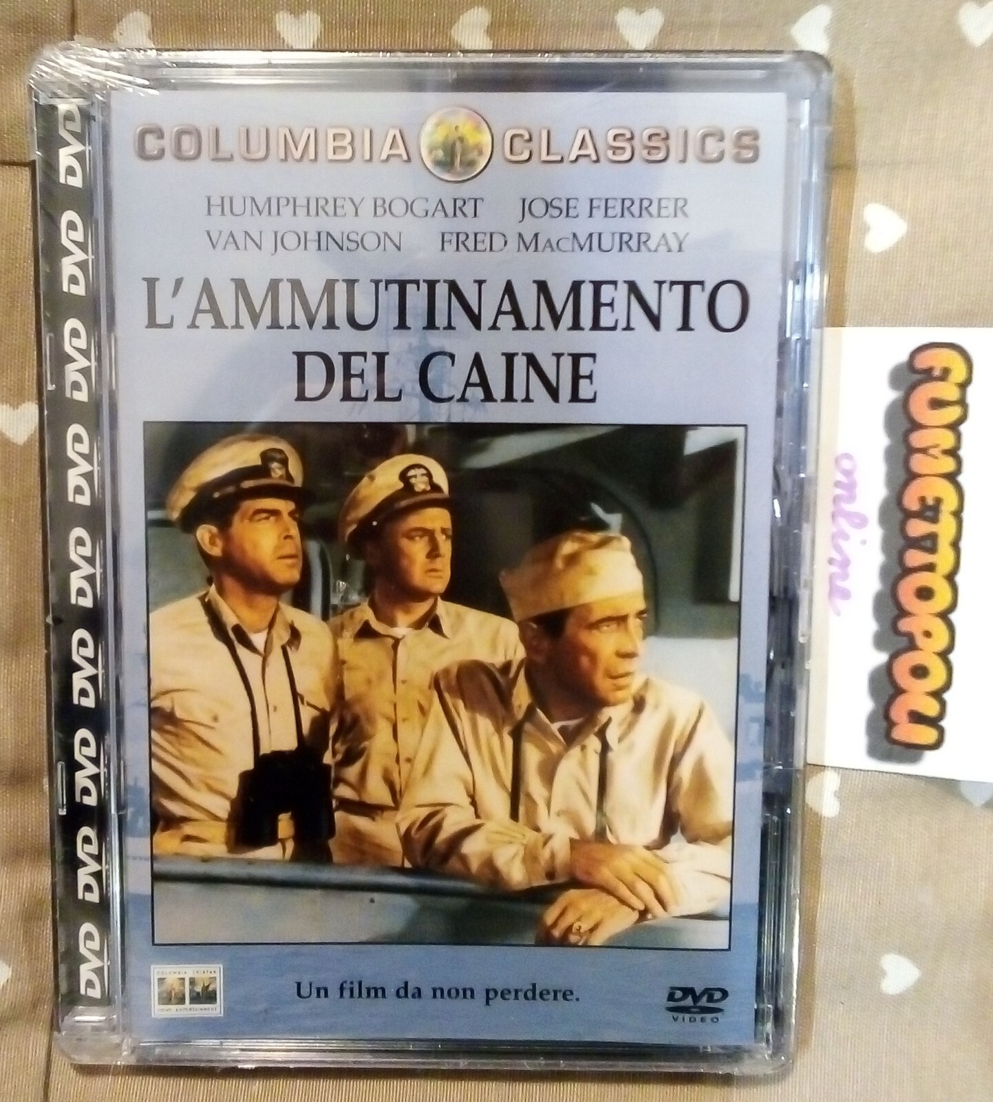 L'AMMUTINAMENTO DEL CAINE DVD Columbia Tristar Jewel Box H. Bogart NUOVO SC47