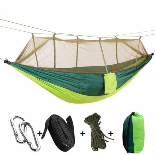 660lbs Portable Double Person Camping Hammock Tent with Mosquito Net Hanging Bed - Picture 17 of 28