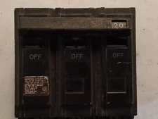 General Electric 20AMP  3 Pole 240 Volt Circuit Breaker (SP369)