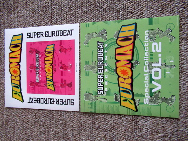 ユーロマッハ スペシャルコレクション 1 EUROMACH EUROBEAT SUPER EUROBEAT presents EUROMACH Special Collection Vol.1