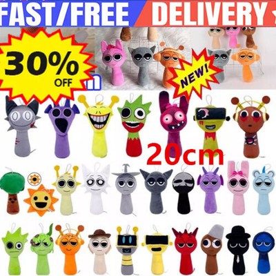 20cm Sprunki Plush Toy Simon Oren Winda Sprunki Character Doll Plush Toy ne A9O7