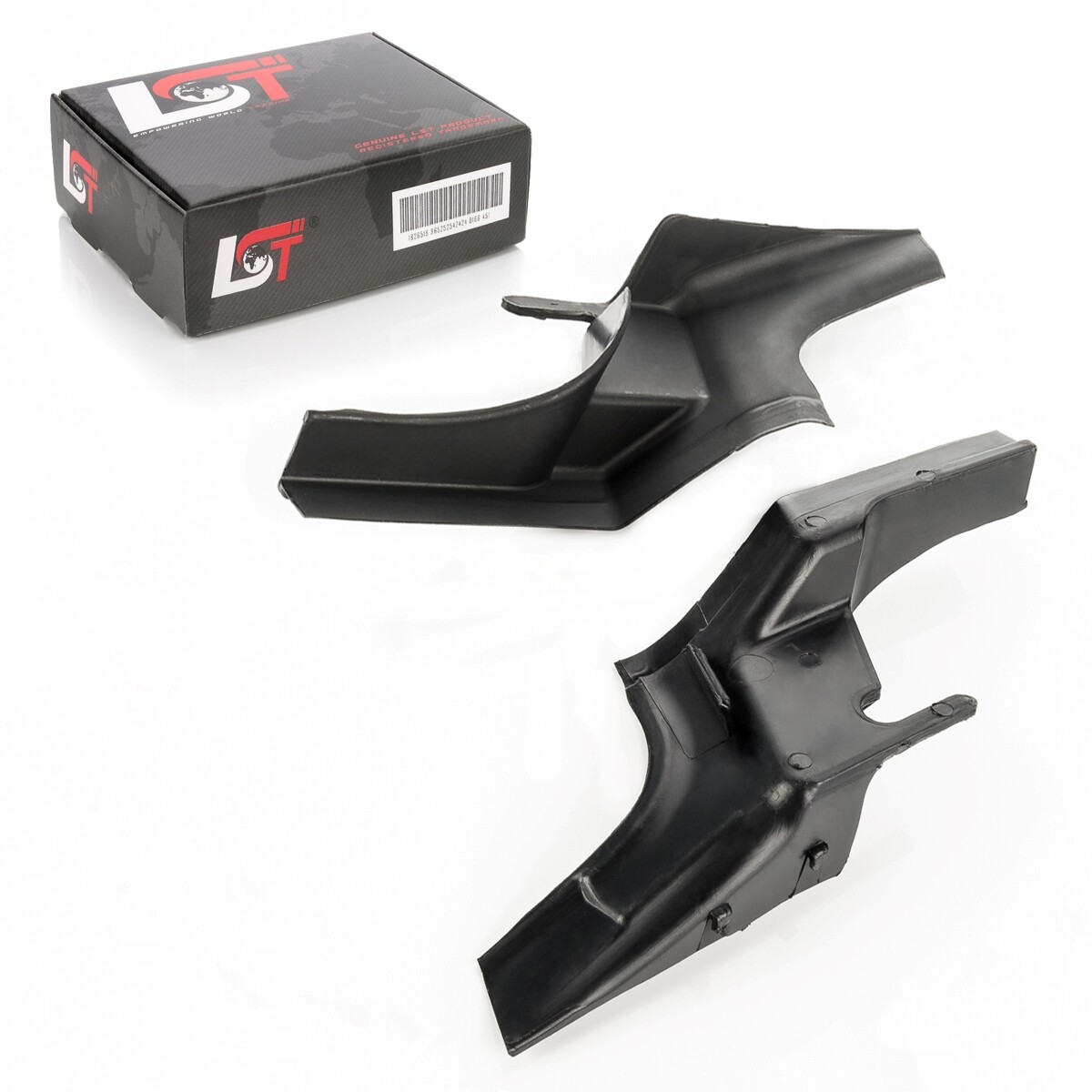 Set Holder Wind & Rain Deflector Front Left Right for FORD FUSION FIESTA 5 V