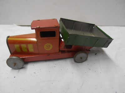JOUSTRA JOUET Ancien Camion De Pompier Joustra En Tole EUR 195,00 - FR