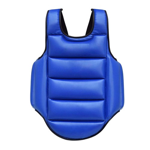 Taekwondo Protector Vest Martial Arts Muay Thai Sanda Mma Karate Chest Guard - Picture 56 of 116
