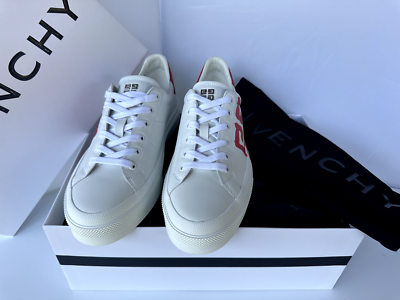 スニーカー GIVENCHY Men Sneakers BH0096H1HD White New Givenchy Men's City Sport Sneakers Size 9 White Tennis