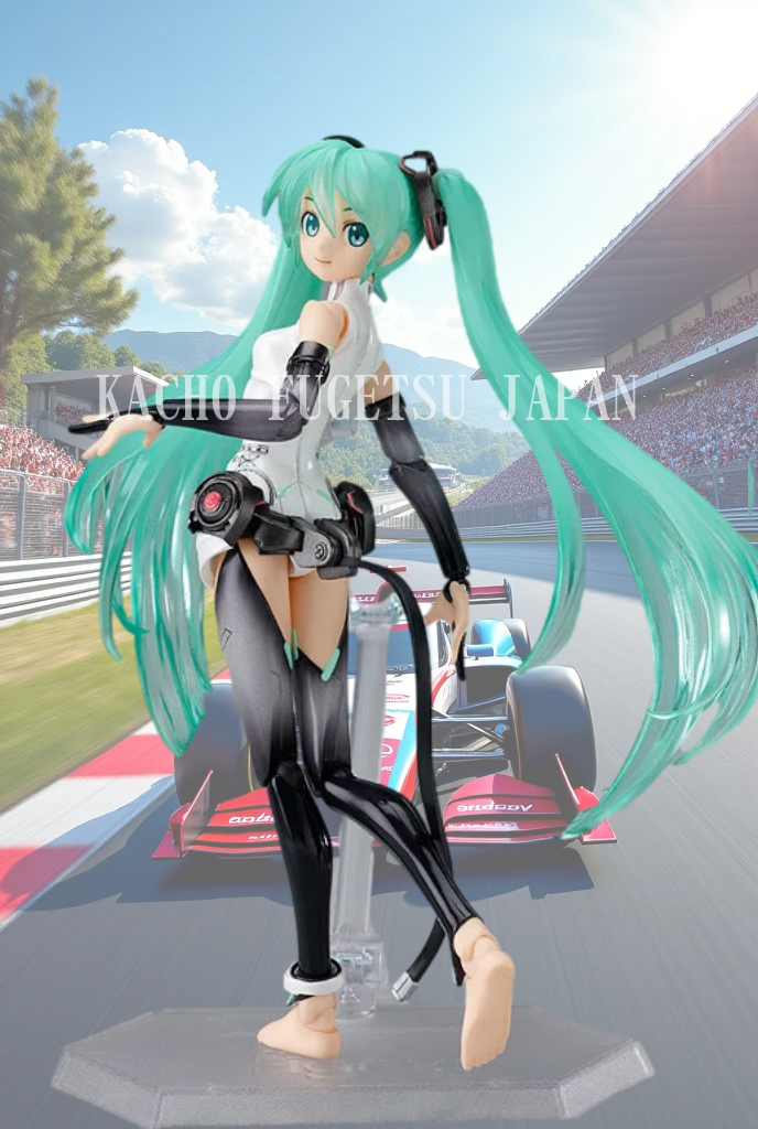 お*な様 figma 初音ミク　Append ライブステージ　セット figma 初音ミク ライブステージver.
