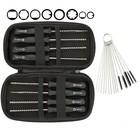 1set Carburetor Adjustment Tool 8pcs Screwdriver & Cleaning Kit & Carrying Case