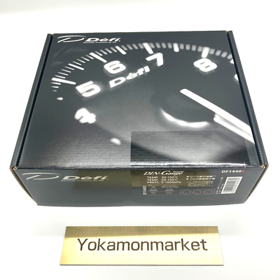 Defi DF14403 DIN-Gauge Style21 Triple meter 2Thermometer 