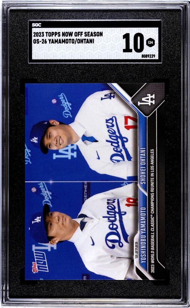 2023 Topps Now Off Season OS-26 Shohei Ohtani Yoshinobu Yamamoto