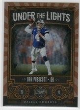 2020 Panini Legacy Dak Prescott Under The Lights Bronze #009/100