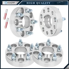 4 Pcs 1.25" 5x4.5 5x114.3 Hub Centric Wheel Spacers For Honda Accord Civic CR-V