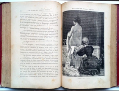 📕 Eugéne Sue: LES MISÉRES DES ENFANTS TROUVÉS. Vol. 2. 1850 Erotik Erotique - Bild 1 von 4
