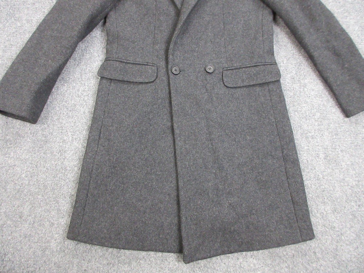 Andersson Bell Jacket Mens Medium Gray Wool Markus Double