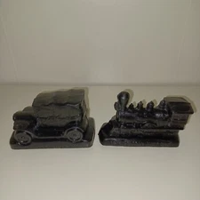 Mold-A-Rama Ford Model T Car & Village Train Lot The Henry Ford Museum Souvenir