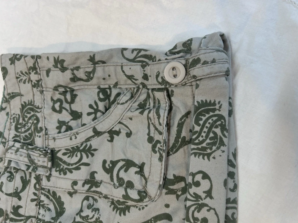 US Polo Assn. Mujer Verde Puños Pantalones Cortos Talla 5/6 Mujer Pequeño/Juvenil Foto 3 de 4