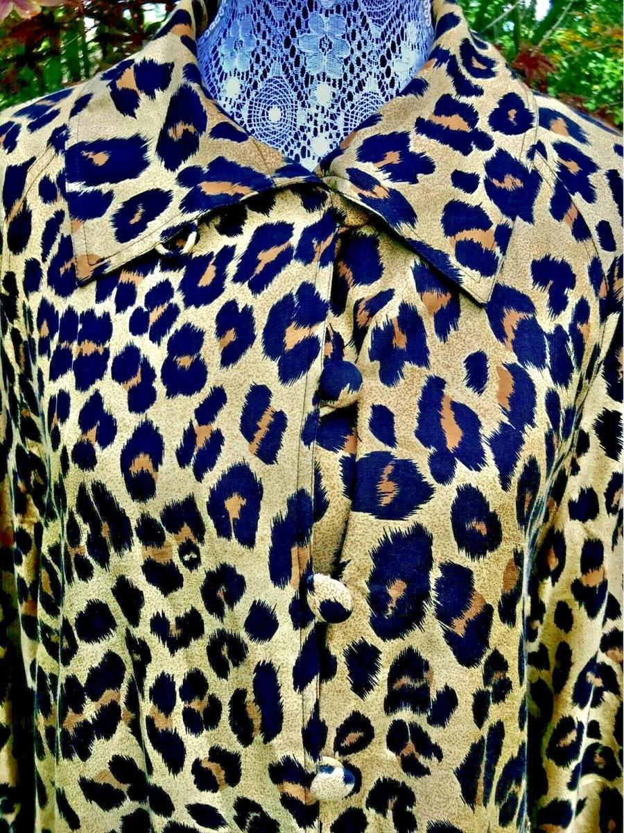 Dennis basso leopard coat sale