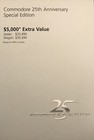 <!--F#f_0-->Holden Commodore VY 25th Anniversary Card see also Brochure listed<!--F/-->