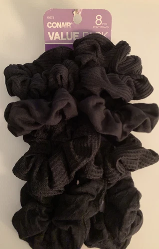 Conair assorted colors Color Ponytailer Scrunchies - 8 Pcs - Picture 2 of 2