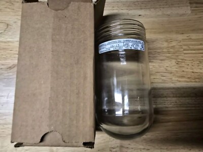 HUBBELL Killark Electric Glass Globe LIGHTING Fixture UG-15 VAPORPROOF CLEAR NEW