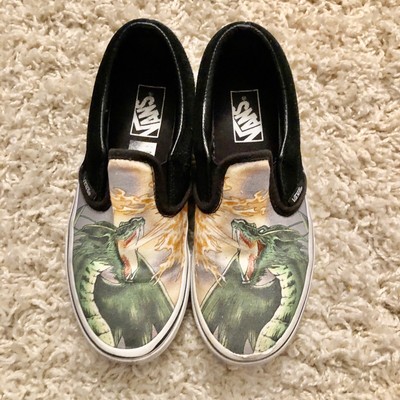 vans slip on dragon