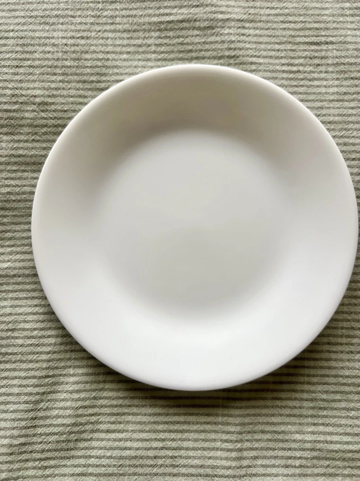 Corelle Side Plate 17cm - Vintage Corning Glass Plate - Winter Frost White 5Pcs - Image 3 of 4