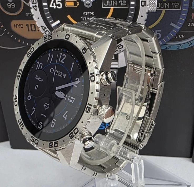 Citizen Smart Watch Stainless Steel Band 44mm MX1010-59  - Image 4 of 4