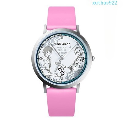 LINK CLICK Cheng Xiaoshi Lu Guang Light Sensitive Color Change Quartz Wristwatch