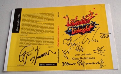 Autogramme von Randy Hansen,  T.G. Copperfield & The Electric Band + Blue Deal