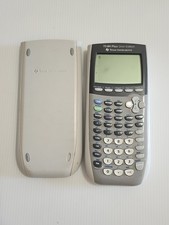 Texas Instruments TI-84 Plus Silver Edition Graphing Calculator w/Cover - Tested