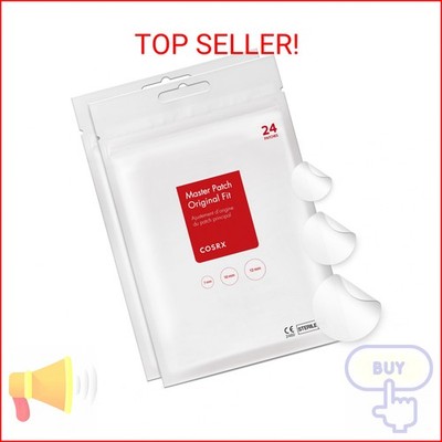 COSRX Acne Pimple Patch Absorbing Hydrocolloid Original 3 Size Patches for Blemi