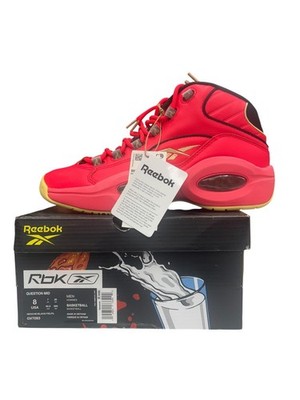 Reebok Unisex Question Mid Hot Ones Basketball Sneaker GV7093 Hot Ones Size 8