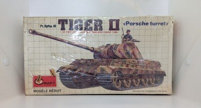 Minicraft Pz. Kpfw. VI Tiger II (Porsche Turret) Model Tank Kit 1:35 Sealed