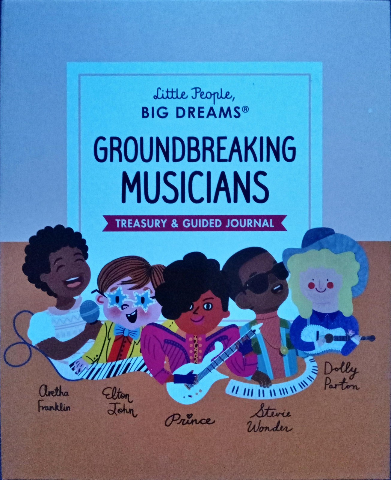 Little People Big Dreams Stevie Wonder Dolly Parton Elton John Prince New Book