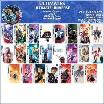 Ultimates (2024) #1-14 15 16 17 18 19 20 21 22 23 TP Marvel Comics COVER SELECT