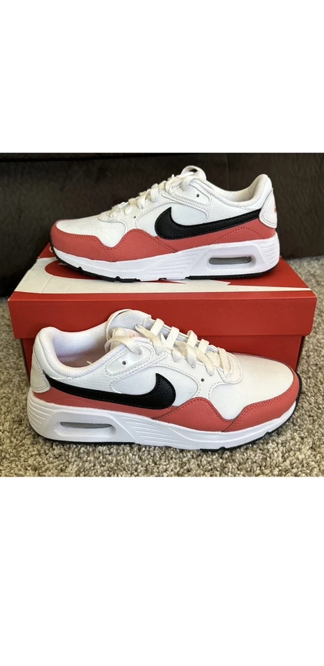 NIKE AIR MAX SC Athletic туфли белый/черный/magic Ember CW4554-111 женщин размер 8  - Изображение 4 из 4