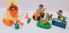 16 Pc/ Set Mattel DORA THE EXPLORER & GO DIEGO Animal Rescue 2.5 -3.5" Figurines