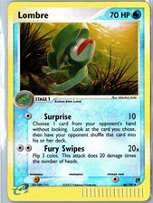 Vintage Pokemon Card - Lombre - Sandstorm - 46/100 - Uncommon Reverse Holo - HP