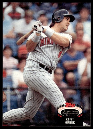 1992 Stadium Club #235 Kent Hrbek Minnesota Twins Baseball