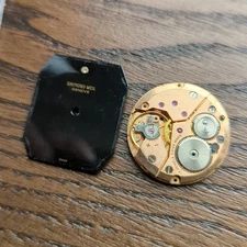 Peseux 7000 Raymond Weil Watch Movement for Parts, Good Balance (H62)