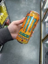 Monster limited Khaotic Tropical Orange Juice Energy Drink Unopened 16oz