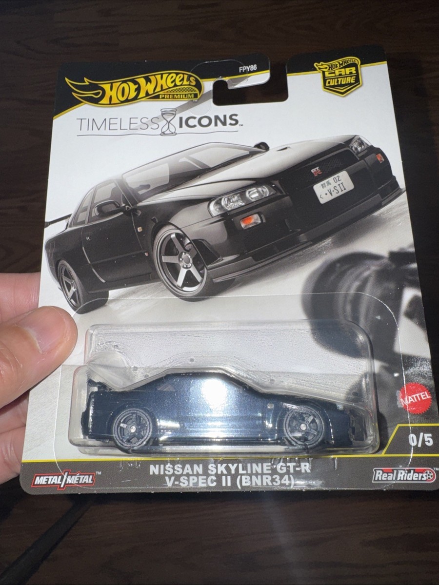 CHASE - Hot Wheels 2025 Timeless Icons - V-Spec II Nissan Skyline