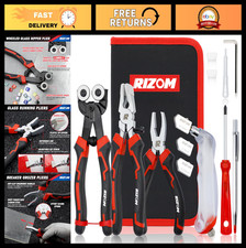 Glass Cutting Tool Kit - 2-20MM Glass Cutter, Tile Nippers, Running Pliers  Bre