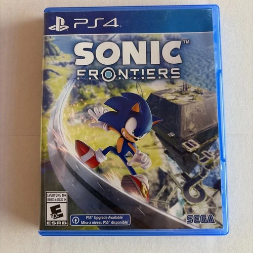 Sonic Frontiers PS4 PlayStation 4 Missing Manual Untested