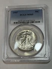 1947-P Walking Liberty Half Dollar.....PCGS MS65 Blast White