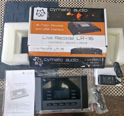 Cymatic Audio Live Recorder LR 16 Recorder und USB Interface