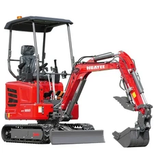 HY18B FREE SHIP /unloading 1.8Ton Mini Excavator Kubota D722 Diesel Engine 14HP