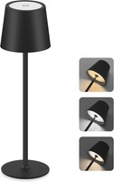 LED Tischlampe Kabellos Dimmbar 3 Farbtemperaturen Tragbar HöHenverstellbar