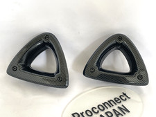Mazda Rx-8 Se3p 04-08 Carbon Painted Seat Head Neck Rest Frame Trim Cover Oem